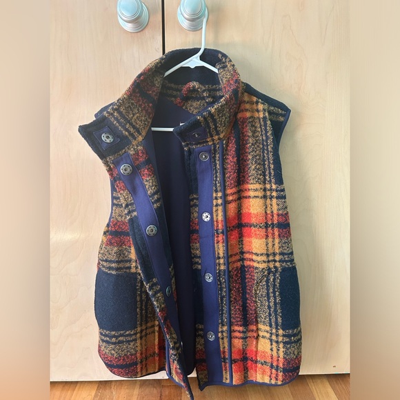 NEW WITH TAGS Free People Plaid Vest Size XSmall - Picture 3 of 7